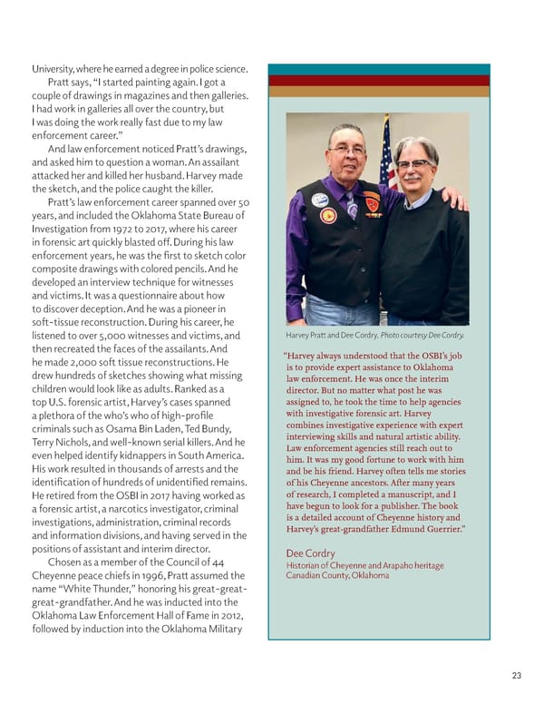 June 2021 Oklahoma Hall of Fame Magazine - Page 25