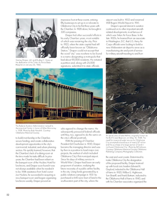 June 2021 Oklahoma Hall of Fame Magazine - Page 54