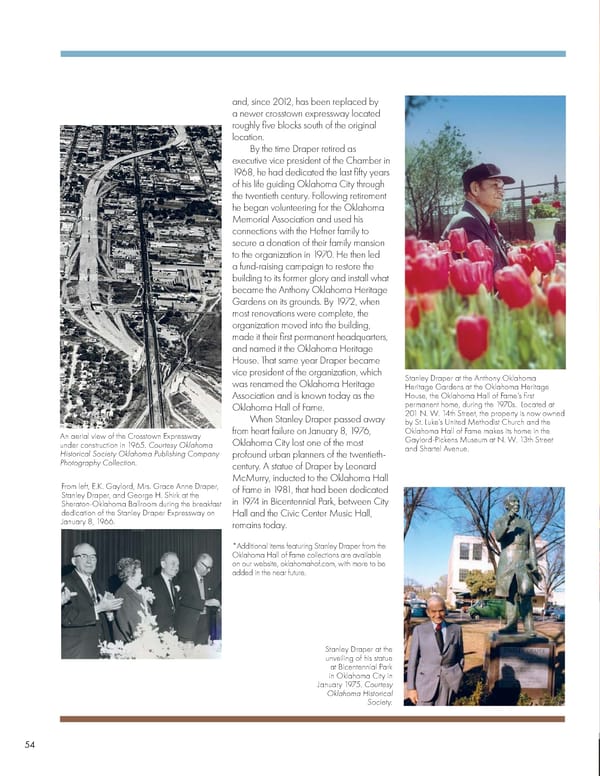 June 2021 Oklahoma Hall of Fame Magazine - Page 56